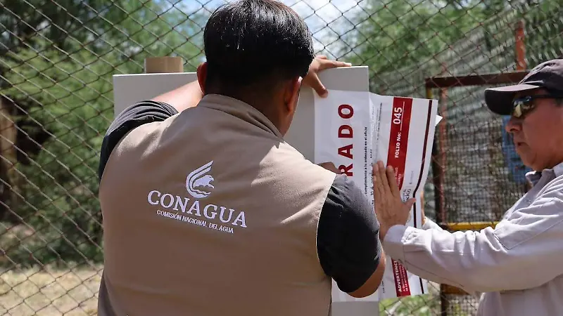 Clausura la Conagua 5 pozos en una mina de Indé